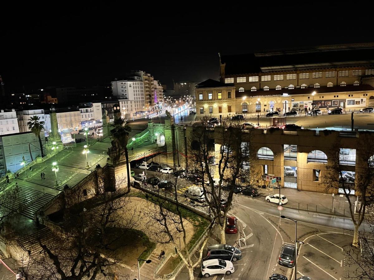 Studio Gare Saint Charles 7Eme 10 Mns Vieux Port Apartment Marsilia Exterior foto